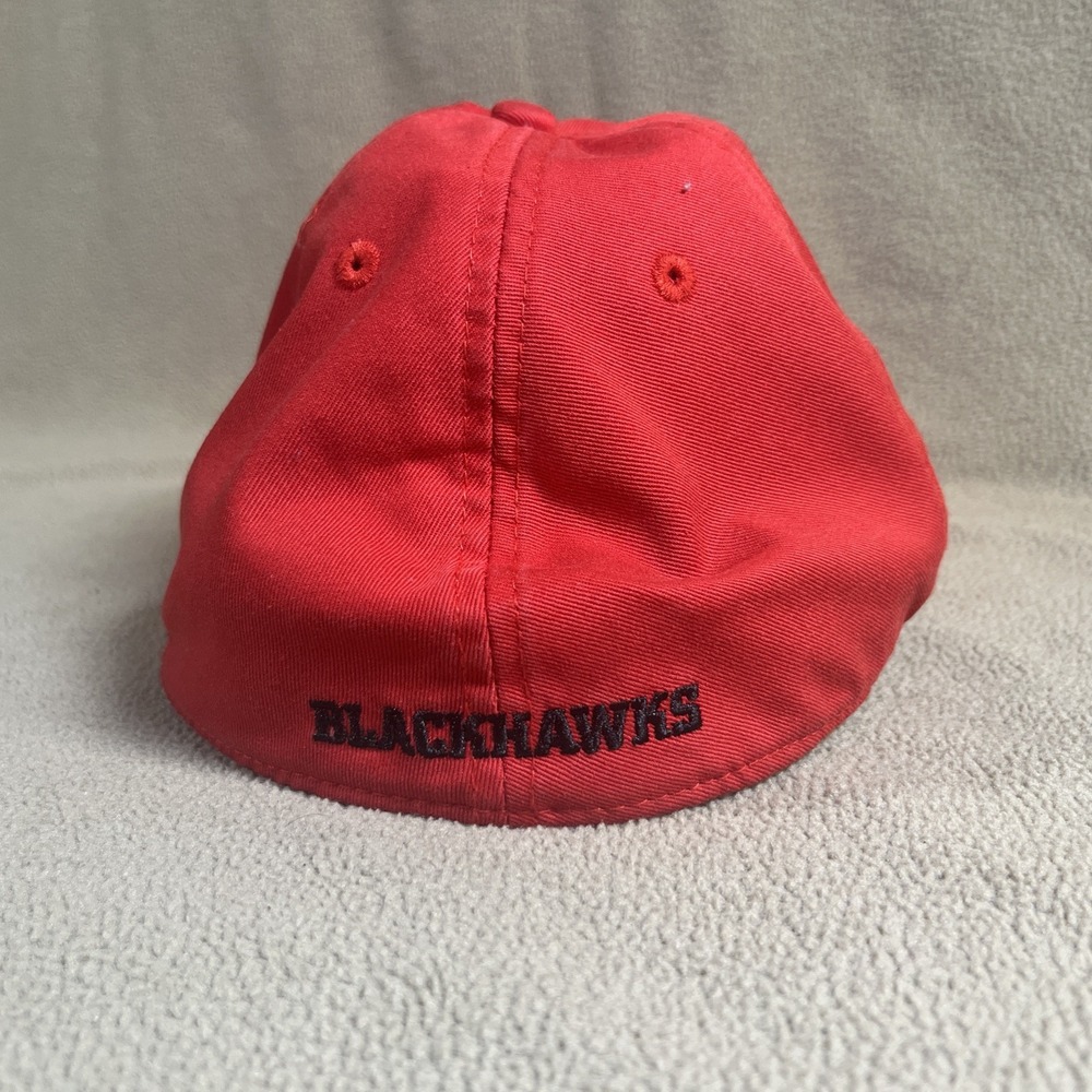 Authentic NHL Headware Collection Adidas. Chicago‎ Blackhawks Hat. Super Flex XL - Picture 3 of 11